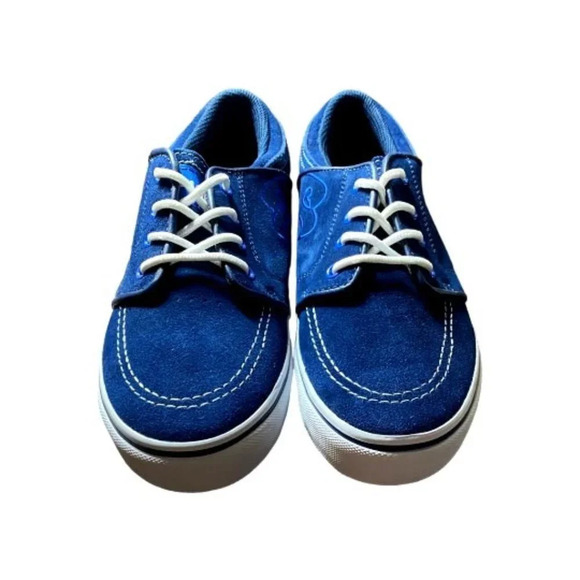 Hawk Sneakers  Boys 6 Blue   ‎ Leather - Picture 1 of 5